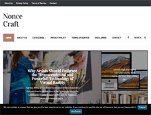 Tablet Screenshot of noncecraft.com